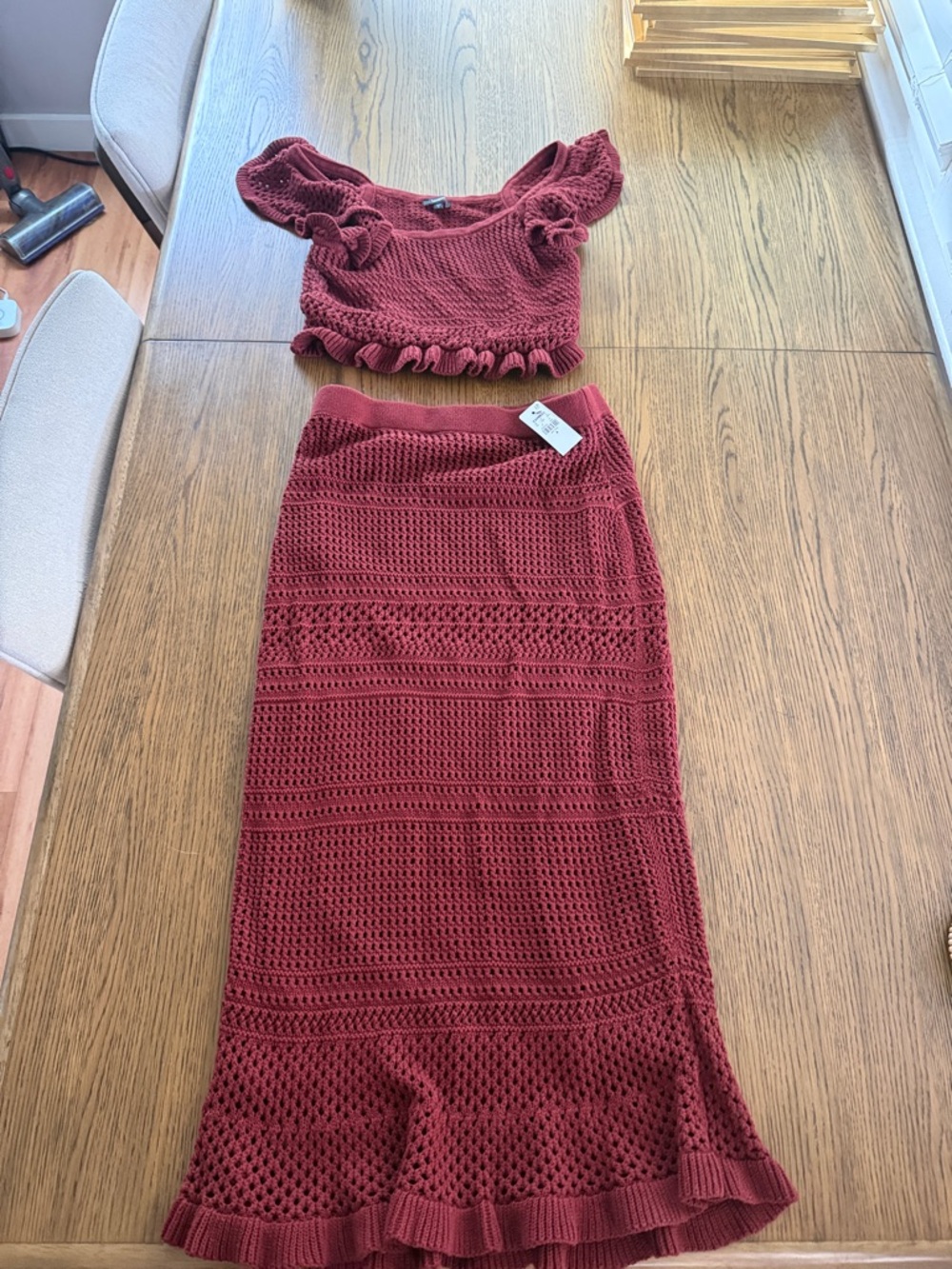 Express 2 piece set Rust Red